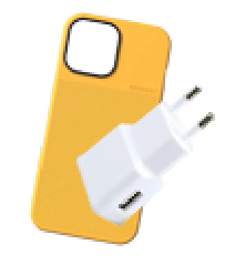 charger סט מטען מהיר + כיסוי מגן