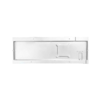 שעון קיר דיגיטלי עם שלט ותאורת Dragon Digital RGB GPDRA-DCRGB-W - צבע לבן – תמונה 2