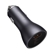 מטען מהיר לרכב Baseus Golden Contactor Pro Triple Fast Charger Car Charger 65W U+C+C