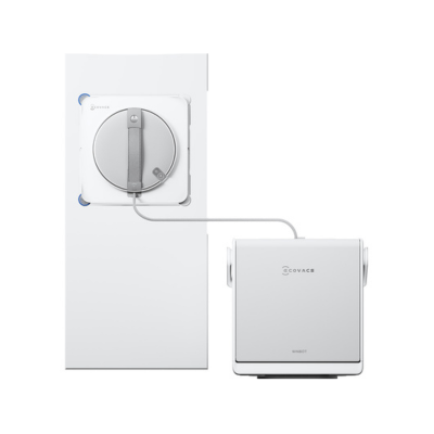 מנקה חלונות ECOVACS WINBOT W2S OMNI עם תחנה ניידת – תמונה 2