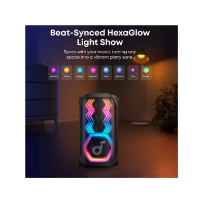 רמקול נייד עם סאבוופר soundcore Rave 3S 200W – תמונה 2