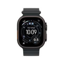 שעון חכם Apple Watch 49mm Ultra 3 GPS + Cellular צבע שעון Black Titanium צבע רצועה Black Ocean Band גודל רצועה One Size