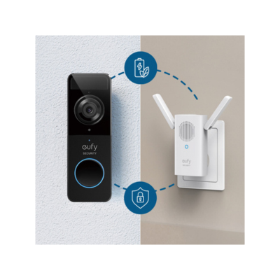 פעמון דלת חכם על סוללה eufy Security Video Doorbell Slim – תמונה 3