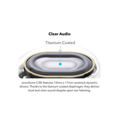 אוזניות Soundcore C30i Open Ear Clip-On בצבע שחור – תמונה 6