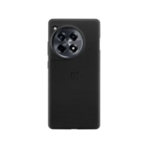 כיסוי מגן מקורי Sandstone Bumper ל-OnePlus 12R 5G - צבע שחור