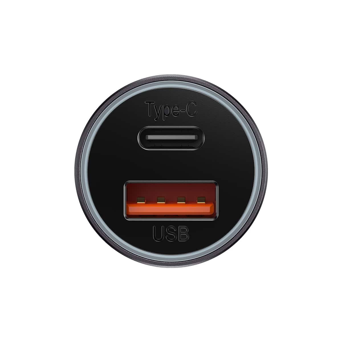 מטען מהיר לרכב Baseus Golden Contactor Max Dual Fast Charger Car Charger U+C 60W – תמונה 5