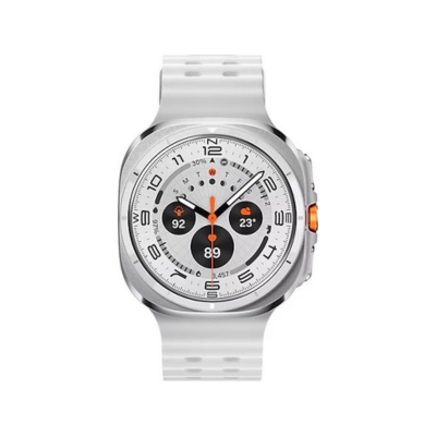 שעון חכם Samsung Galaxy Watch Ultra 2025 LTE 47mm - צבע לבן טיטניום