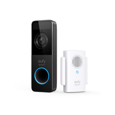 פעמון דלת חכם על סוללה eufy Security Video Doorbell Slim