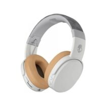 אוזניות קשת אלחוטיות Skullcandy Crusher Over-Ear - צבע אפור / חום