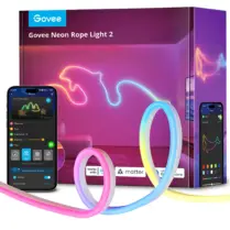 פס תאורת ניאון Govee Neon Rope Lights 2 אורך 5 מטרים