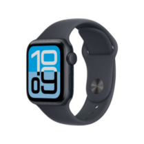 שעון חכם Apple Watch SE 3 GPS 40mm צבע שעון Midnight Aluminium צבע רצועה Midnight Sport Band - גודל S/M