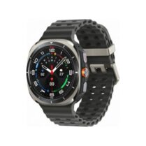 שעון חכם Samsung Galaxy Watch Ultra LTE - צבע מסגרת טיטניום כסוף - צבע רצועה שחור