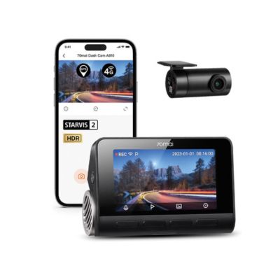 מצלמת רכב 4K-HDR חכמה דו-כיוונית 70mai Dash Cam A810-2 – תמונה 2
