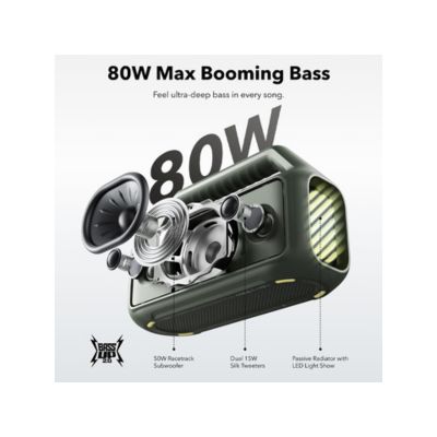 רמקול חוץ עם סאבוופר soundcore Boom 2 80W – תמונה 6