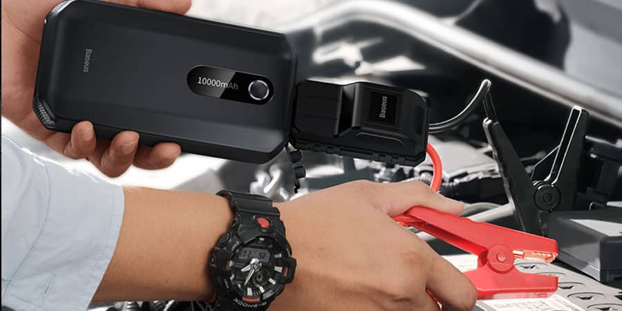 בוסטר טעינה Baseus Air Car JumpStarter 10000mAh Peakcurrent 1000A – תמונה 2