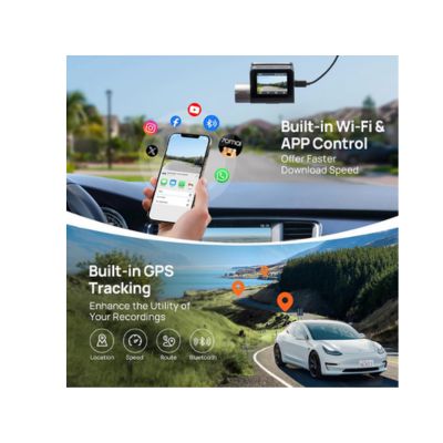 מצלמת רכב חכמה דו-כיוונית 70mai Dash Cam A510-1 – תמונה 7