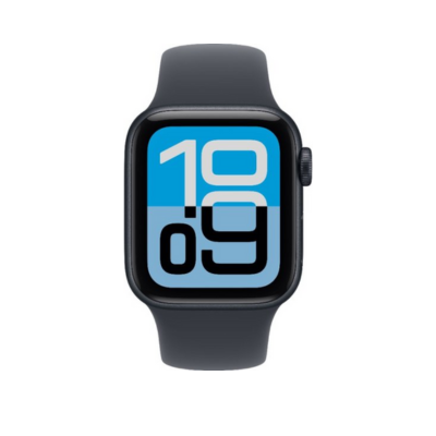 שעון חכם Apple Watch SE 3 GPS 40mm צבע שעון Midnight Aluminium צבע רצועה Midnight Sport Band - גודל S/M – תמונה 2