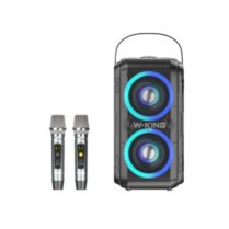 רמקול בידורית T9II ו-2 מיקרופונים מבית W-KING