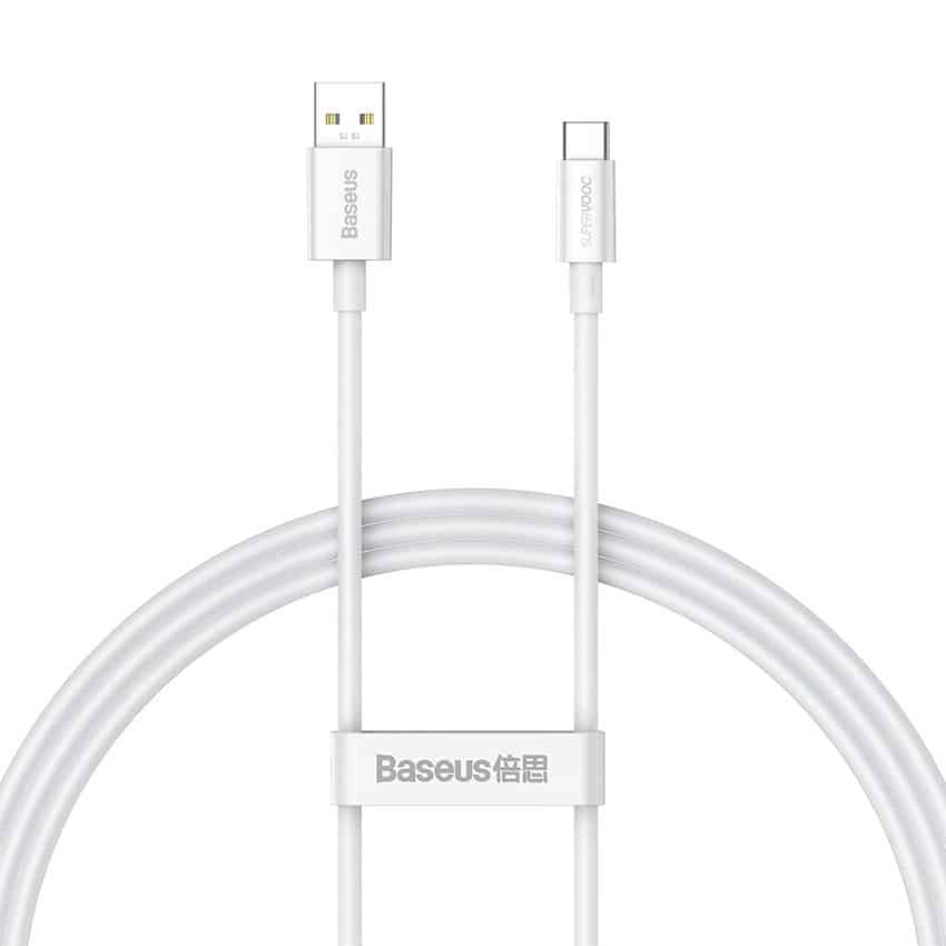 כבל Baseus Superior Series (SUPERVOOC) Fast Charging Data Cable USB to Type-C 65W