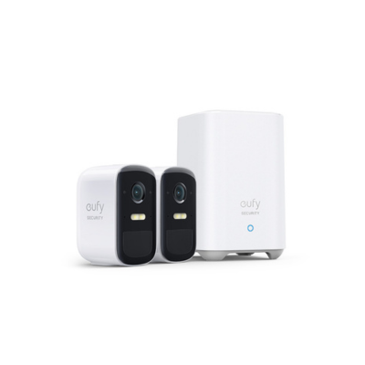 ערכת 2 מצלמות חכמות 2K + רכזת eufy Security eufyCam 2C Pro Kit – תמונה 3